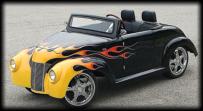 39 Ford Roadster Electric Golf Cart
